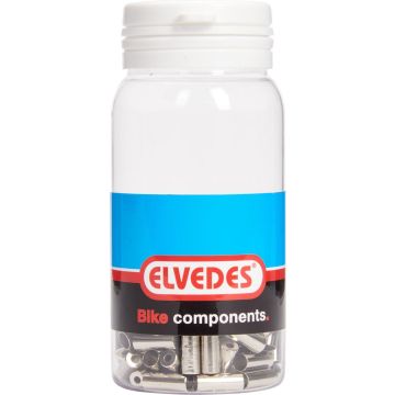 Elvedes Kabelhoedje 4,3 - 4,75 Mm Messing Zilver 150 Stuks