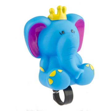 Fietstoeter PexKids Olifant - Blauw