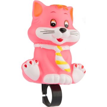 Fietstoeter PexKids Poes - roze