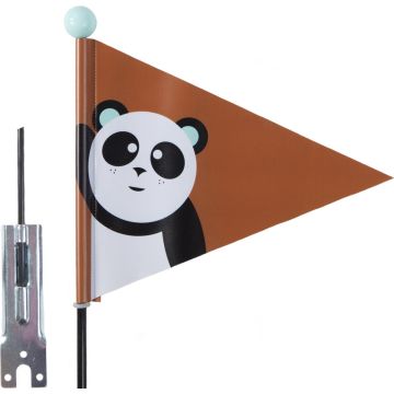 Vlag pexkids panda bruin