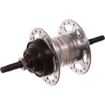 Versnellingsnaaf Shimano Nexus 3 SG-3R40 V-brake / Rollerbrake - 36 gaats - zilver