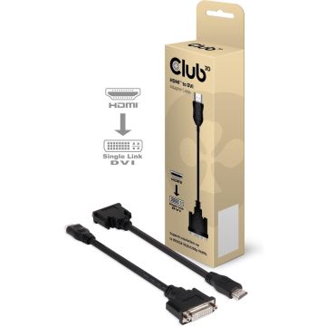 Club3d kabel - CAC-HMDDFD C3D HDMI TO DVI