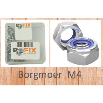 Bofix borgmoer M4 verzinkt (50st)