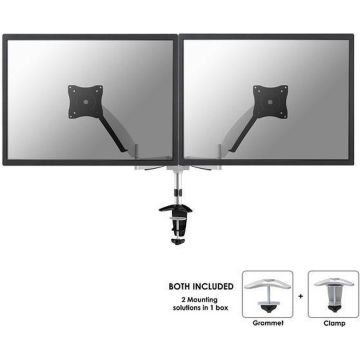 Neomounts by Newstar FPMA-D950 monitorarm gasveer - t/m 27" - Zilver