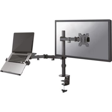 Neomounts by Newstar FPMA-D550NOTEBOOK steun voor laptop en scherm t/m 32" - Zwart