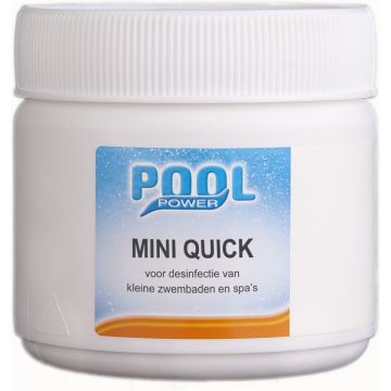 Pool Power Mini Quick Desinfectiemiddel voor Zwembaden - 180 tabletten