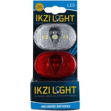 Ikzi - Verlichtings set voor + achter - Led