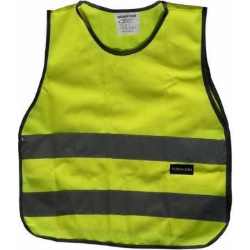 Ikzi Veiligheidsvest Unisex Geel Maat S/m