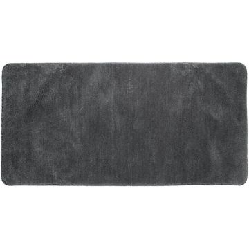 Sealskin Angora -Badmat 70x140 cm - Polyester - Donkergrijs