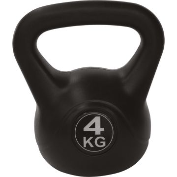 Tunturi PVC Kettlebell - Gewicht - 4kg - Incl. gratis fitness app