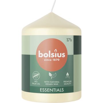 Bolsius Essentials Stompkaars 80/58 Soft Pearl