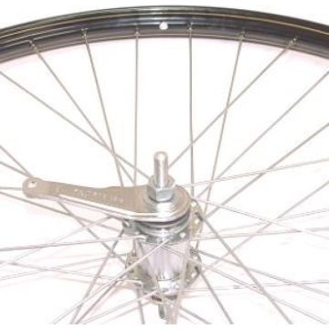 Achterwiel 28*11/2 ZWART SHIMANO Remnaaf