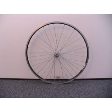 Voorwiel 28 x 1 1/4 - Ryde ZAC19 velg - aluminium naaf - zwart