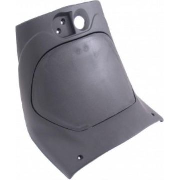 edge Beenschild met deksel Piaggio Zip 2000 zwart