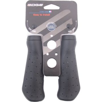 Handvatset Edge Ergo Basic 135mm - zwart