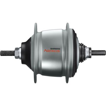 Versnellingsnaaf Shimano Nexus 8 Premium SG-C6011 - velgrem / rollerbrake - 36 gaats - zilver