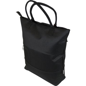 Fietstas Edge Trendy Shopper 20 liter 40 x 33 x 16 cm - zwart