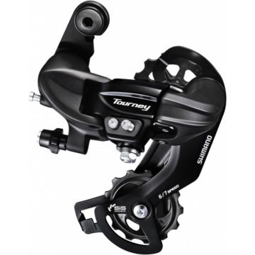 Achterderailleur 6/7 speed Shimano Tourney TY300 - directe montage D-Type (werkplaatsverpakking)