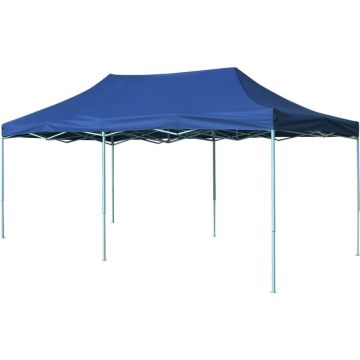 vidaXL Vouwtent pop-up 3x6 m blauw