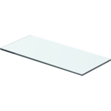 vidaXL Wandschap transparant 40x12 cm glas