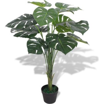 vidaXL Kunst monstera plant met pot 70 cm groen