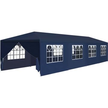 vidaXL Partytent 3x12 m blauw