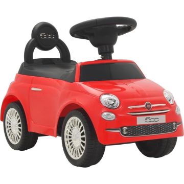 vidaXL Loopauto Fiat 500 rood