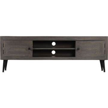 vidaXL Tv-meubel 140x30x45 cm massief mangohout