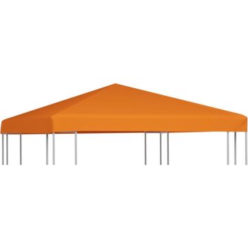 vidaXL Prieeldak 310 g/m² 3x3 m oranje