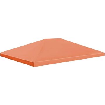 vidaXL Prieeldak 310 g/m² 4x3 m oranje