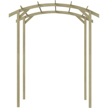 vidaXL Pergola 180x197x210 cm geïmpregneerd grenenhout