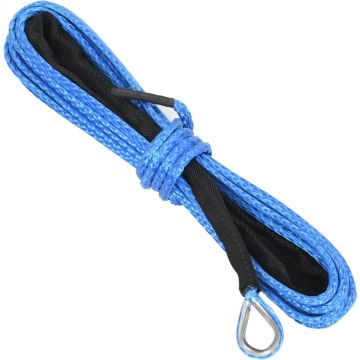 vidaXL Lierkabel 5 mmx9 m blauw