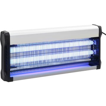 vidaXL Vliegendoder 40 W aluminium ABS zwart