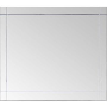 vidaXL Wandspiegel 100x60 cm glas