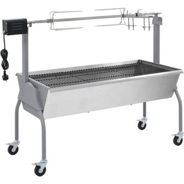 vidaXL Draaispit barbecue met elektrische motor