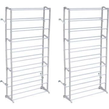 vidaXL Schoenenrek 2 st