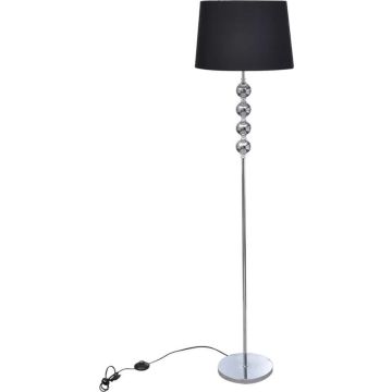 vidaXL - Eleganza - Vloerlamp - Zwart