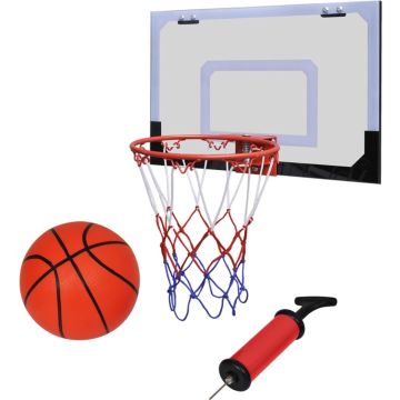 vidaXL Mini-basketbalset met bal en pomp