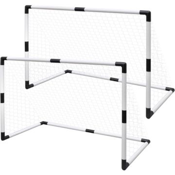 vidaXL Minidoeltjes set van 2 met net 91,5 x 48 x 61 cm