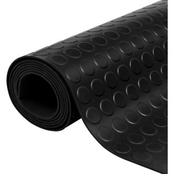 vidaXL Rubberen anti-slip vloermat 2x1m stippen