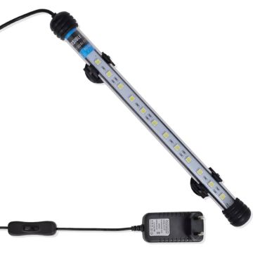 vidaXL LED-aquariumlamp 28 cm wit