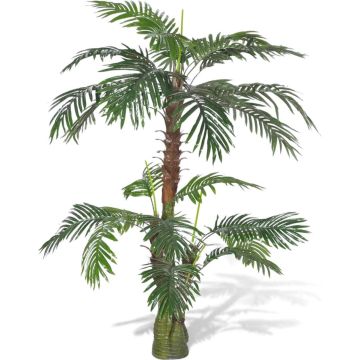 vidaXL Kunstplant cycaspalm 150 cm groen