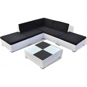 vidaXL-6-delige-Loungeset-met-kussens-poly-rattan-wit