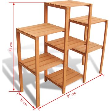 vidaXL Plantenstandaard 97x31x87 cm