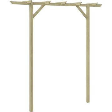 vidaXL Pergola 200x40x205 cm hout