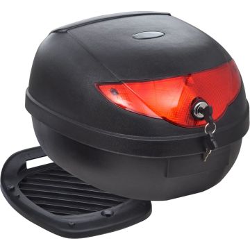 vidaXL Topkoffer voor motor 36 L voor 1 helm