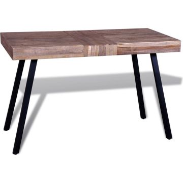 vidaXL Tafel gerecycled teakhout