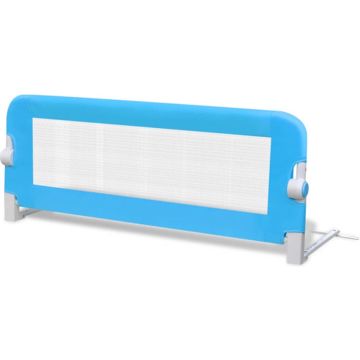 vidaXL Bedhekje peuter 102x42 cm blauw