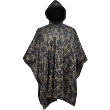 vidaXL Regenponcho leger waterbestendig voor kamperen/wandelen camouflage