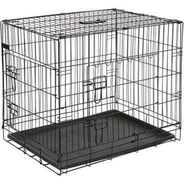 @Pet @Pet Hondenbench 77,5x48,5x55,5 cm metaal zwart 15002